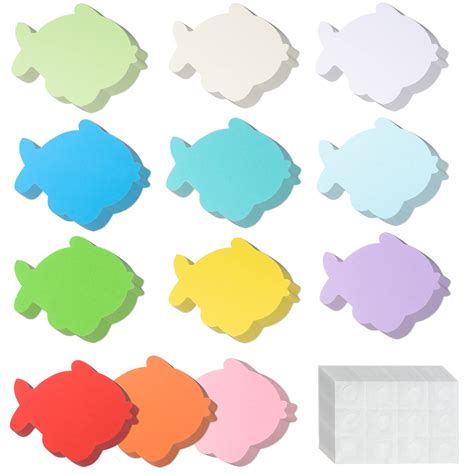 Buy 240 Pieces Fish Cutouts Paper Large Fish Shapes Assorted Color
