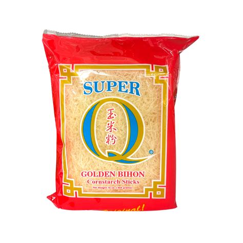 Super Q Golden Bihon Cornstarch Sticks 16 Oz Lynnes Food Cravings