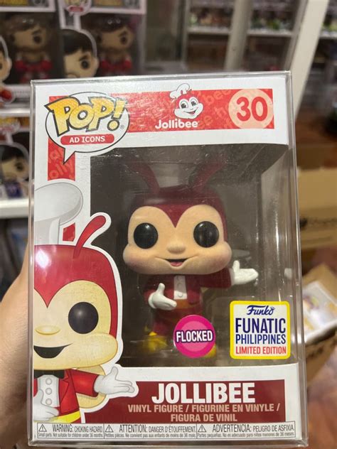 Funko Pop Jollibee Flocked Funko Funatic Philippines Exclusive