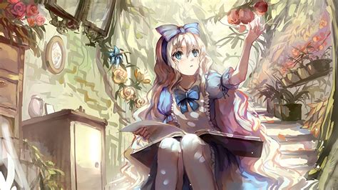 Anime Alice In Wonderland Drawings