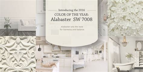 Alabaster takes its name from similarly colored. 2016 Bestselling Sherwin Williams Paint Colors