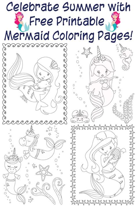 Mermaid Bingo Printable Free