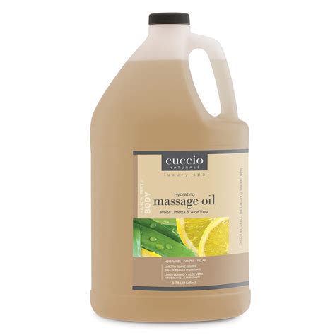 Cuccio Naturale Massage Oil Renewing Moisturizing Body Oil For Massage Treatment