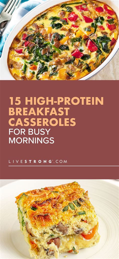 15 High Protein Breakfast Casserole Recipes For Busy Mornings Breakfast