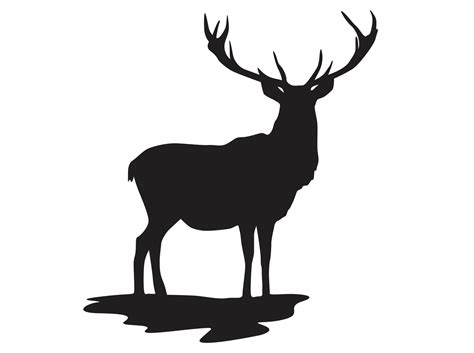 Animal Deer Silhouette 14576601 Png