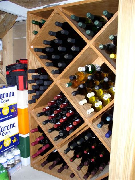 Or maybe you have some extra room in the basement for this project? wine rack -- filled with bottles | Home & organization | Pinterest | Bottle, Homemade and Wine ...