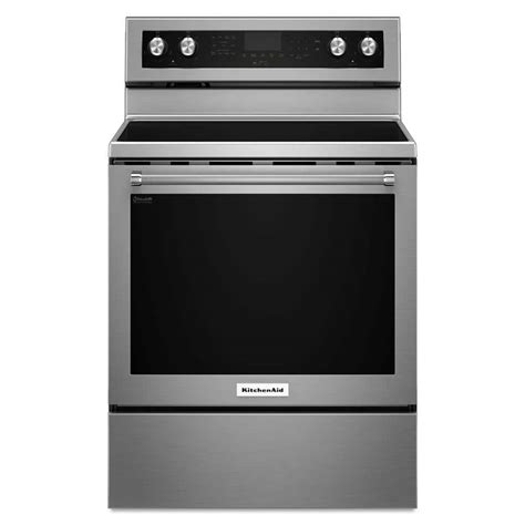 Kitchenaid 64 Cu Ft Electric Range With Self Cleaning Convection