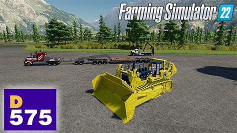 Fs Biggest Dozer Komatsu D Terrafarm Ready Farming Simulator Mods Youtube