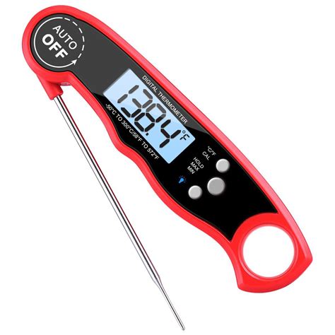 Digital Meat Thermometer Waterproof Instant Read Cooking Thermometer