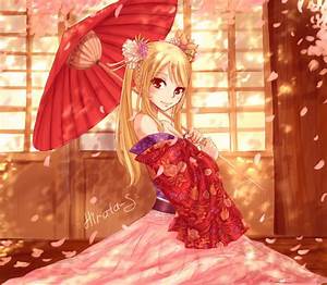 Anime, Series, Characters, Fairy, Tail, Girl, Blonde, Hair