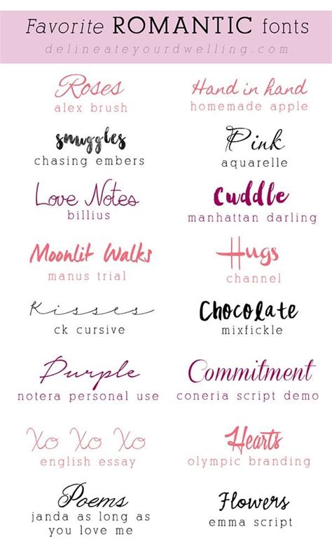 Top 16 Romantic Free Fonts Romantic Fonts Free Font Lettering Fonts