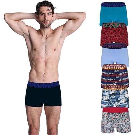 20 Styles Unique Design Cotton Men S Boxer Underwear Plus Size Man Boxer Trunk Underpants