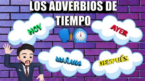 Los Adverbios De Tiempo Youtube