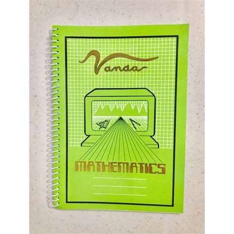 Vanda Math Graphing Notebook Sold Per Piece Shopee Philippines