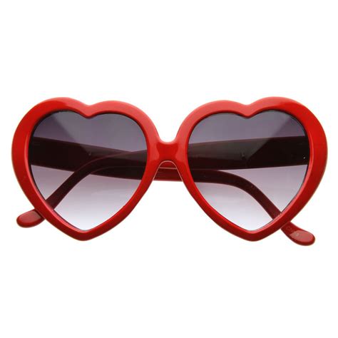 Celebrity Novelty Heart Shape Sunglasses 8182 Heart Shaped Sunglasses
