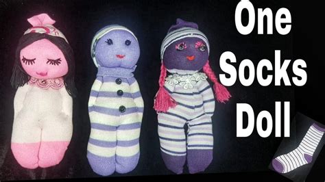 How To Make A Sock Dolldiy Dolls Using Socks Youtube