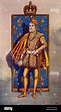 El rey Carlos IX de Francia (1550-1574), después de una pintura por ...