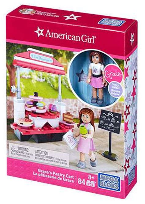 Mega Bloks American Girl Graces Pastry Cart Set 31925 Toywiz