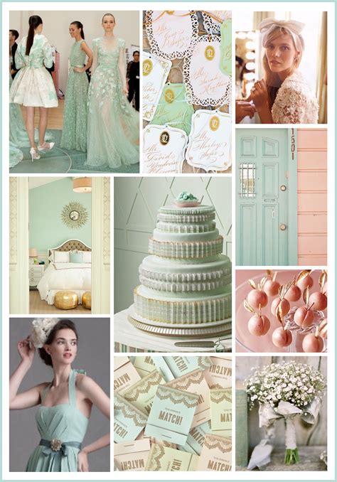 Mint Color Rose Gold Color Palette Gold Color Palettes Wedding Color