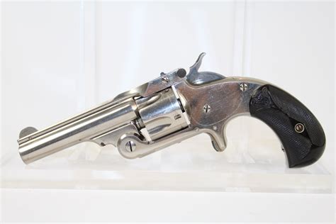 Smith And Wesson Single Action 32 Rimfire Revolver Antique Firearms 001