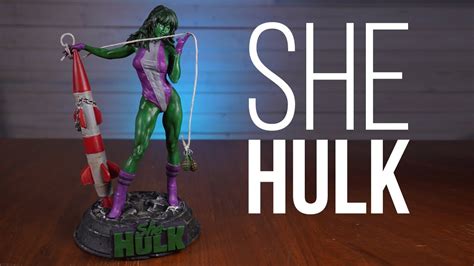 Figurines And Knick Knacks Collectibles She Hulk 3d Printed Painted Bust Art And Collectibles Etna