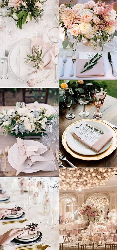 12 Super Elegant Wedding Table Setting Ideas Emmalovesweddings