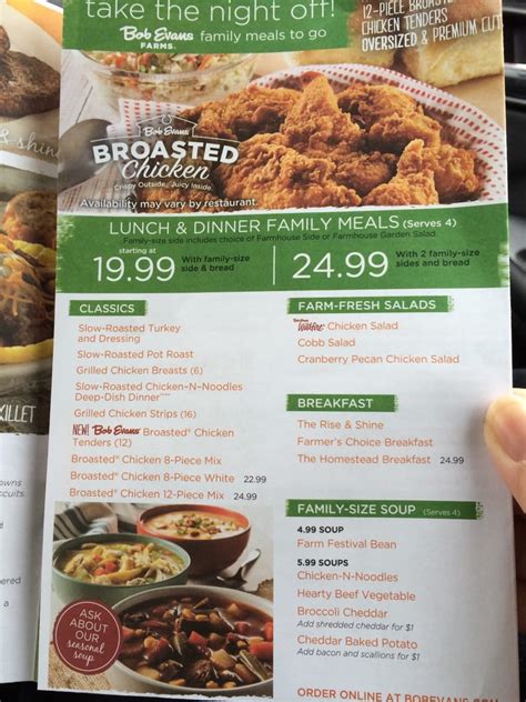 Meatless mondays may be a trend nationwide, but one chain is betting hard that you're craving the exact opposite. Bob Evans Christmas Meals To Go - Bob Evans Farmhouse ...
