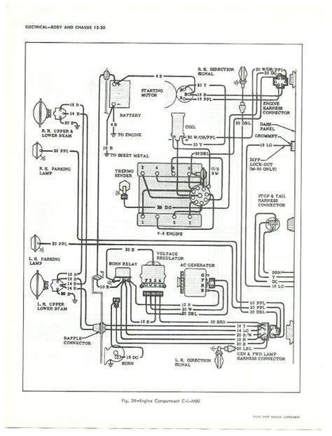 1965 Chevy C10 Wiring Diagram