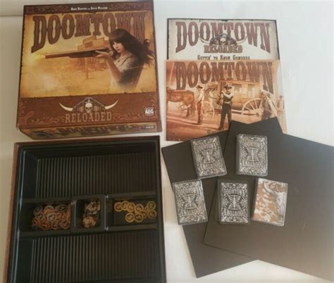 Doomtown Reloaded Card Game 2014 Board Strategy Western Aeg Deadlands