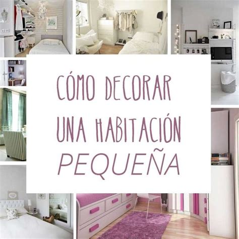 Maybe you would like to learn more about one of these? Cómo decorar una habitación pequeña: trucos para【2019】 en ...