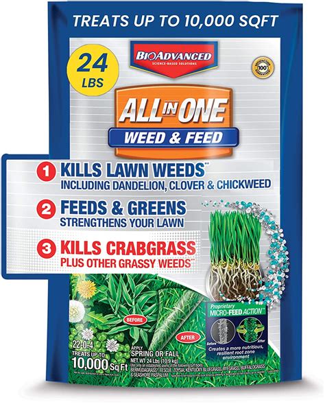 Bioadvanced All In One Weed And Feed Crabgrass Killerlawn Fertilizer