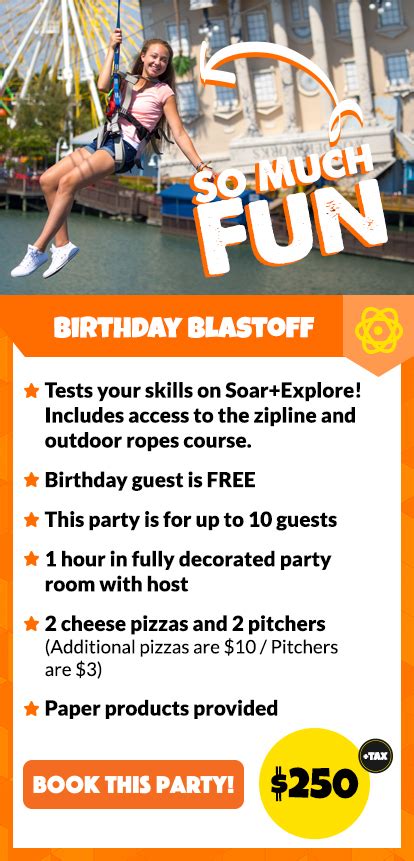 Birthday Parties Myrtle Beach - WonderWorks Myrtle Beach