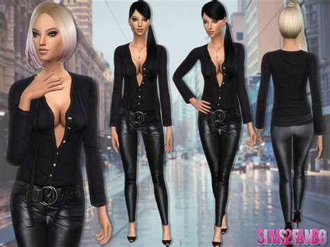 Female Long Suits The Sims 4 P3 Sims4 Clove Share Asia