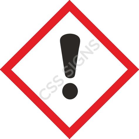 Hazardous GHS Hazard Label Sign Shop Ireland CSS Signs