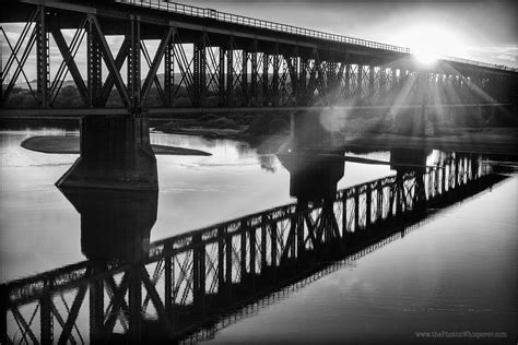 26 Bridges Gordie Howe And Grand Trunk Rail Bridge The Photon Whisperer