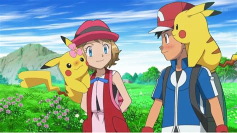 Pokemon Amv🎵🎶🎵 Ash Loves Serena💖💖 Amourshipping Youtube