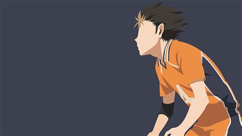 Hd Wallpaper Anime Haikyu Haikyū Volleyball Yū Nishinoya