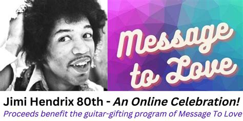 Jimi Hendrix 80th Birthday Message To Love November 27 2022 Online