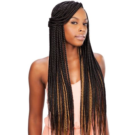 Que Kanekalon Premium Soft Jumbo Braid Hair Styles Braided