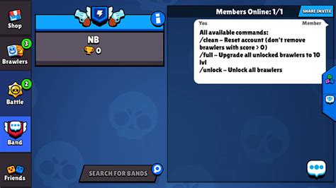 You can also add friends by sending them your team code. Null's Brawl v.12.198 - the Only Brawl Stars Server | Null ...