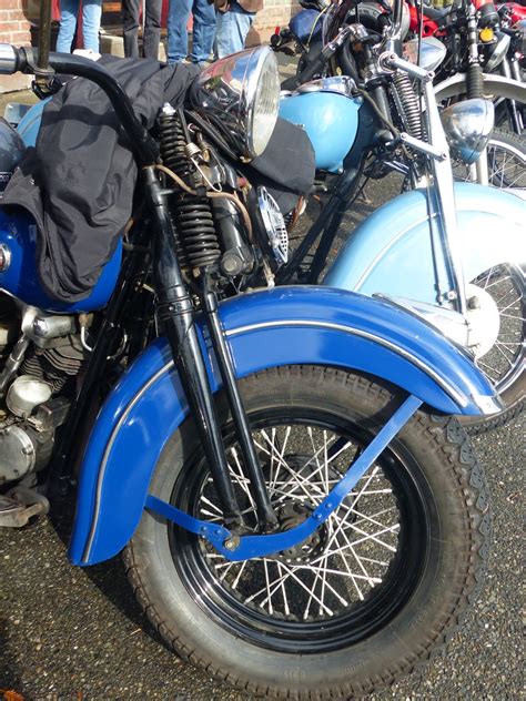 Oldmotodude Harley Davidson Knucklehead At The 2015 Isle Of Vashon Tt