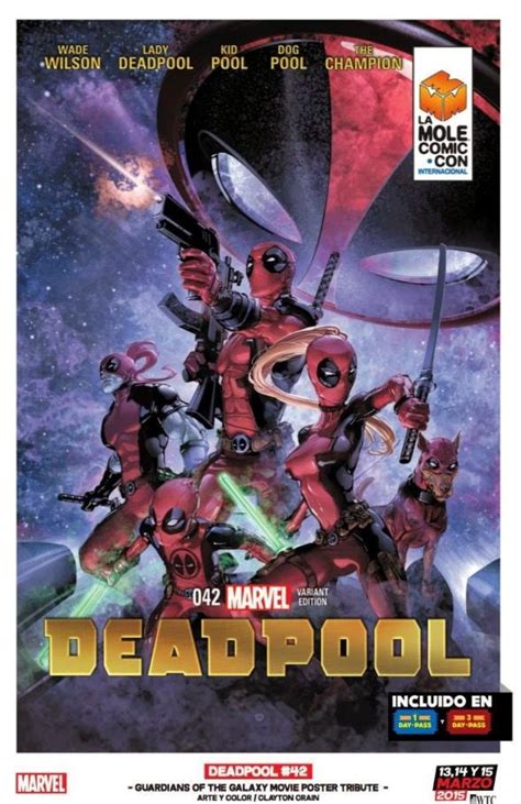 Deadpool Vol 3 42 Variant Cover Art By Clayton Crain Wolverine
