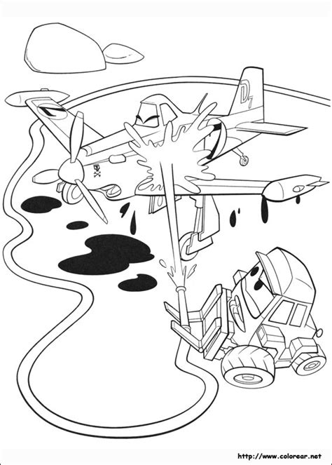 Dibujos Para Colorear De Aviones Equipo De Rescate