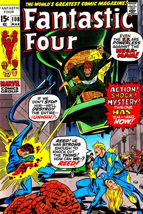 Marvel Comics Fantastic Four 108