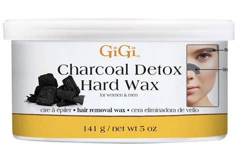 Gigi Charcoal Detox Hard Wax 5 Oz Beauty And Personal Care