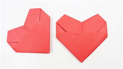 Easy Origami Heart How To Fold An Origami Heart Origami For