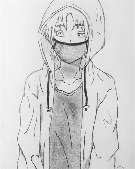 Hoodie Easy Anime Boy Drawing 15 09 Drawing Time With Me 2 283