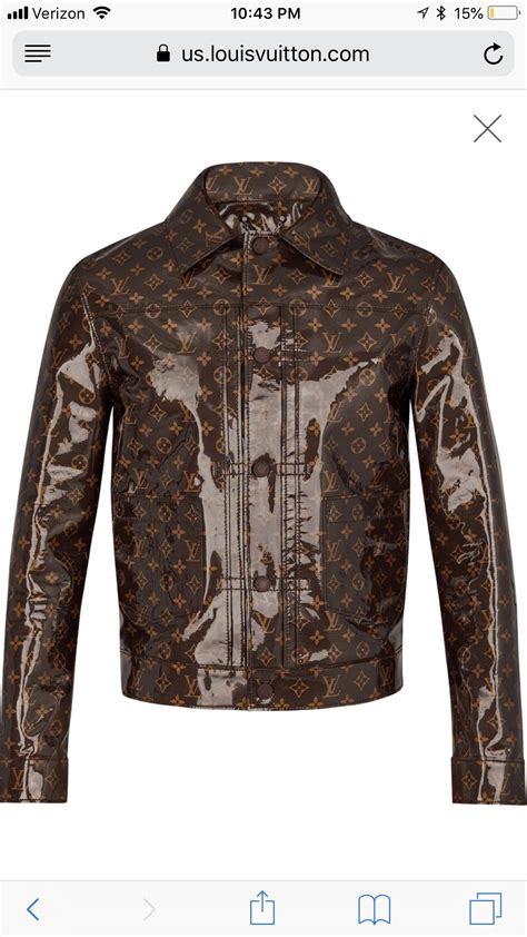 Wtc Louis Vuitton Monogram Glaze Jacket Rdesignerreps