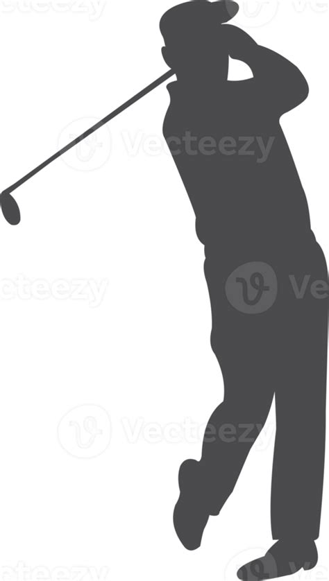 Golf Player Silhouette Png 22109100 Png
