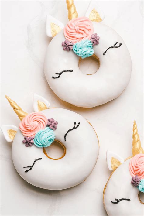 Unicorn Donuts Recipe Cutest Delicious Donuts Nerdy Mamma